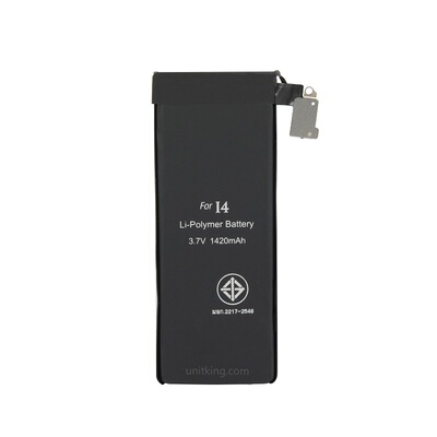 iPh. 4手机电池 适用于苹果 iP 4 手机电池3.7V 1420mAh