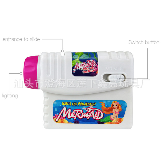 Cross -border e -commerce new toy projection flashlight slide…