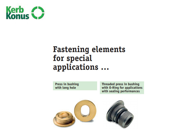 供应德国konus紧固连接件Kerb-Konus DK58-000-0003