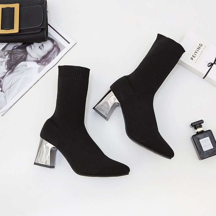 Bottes femme en Tissu - Ref 3355537 Image 1