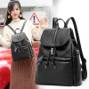 Backpack, shoulder bag, fashionable travel bag for leisure, 2023 collection, Korean style, genuine leather, wholesale