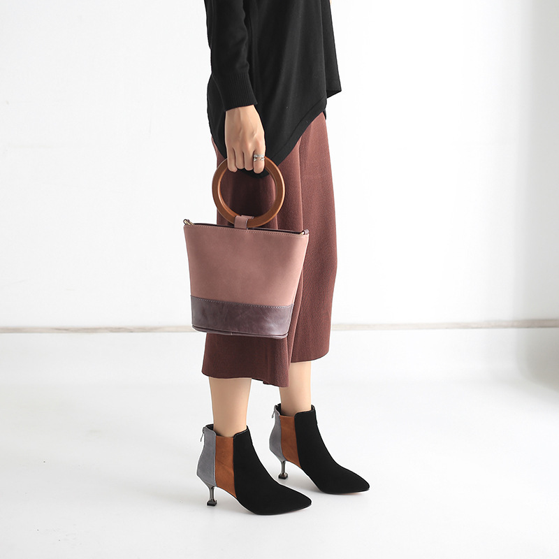 Bottes femme HALINFER  HAN LINGFEI en Gommage - Ref 3355227 Image 3