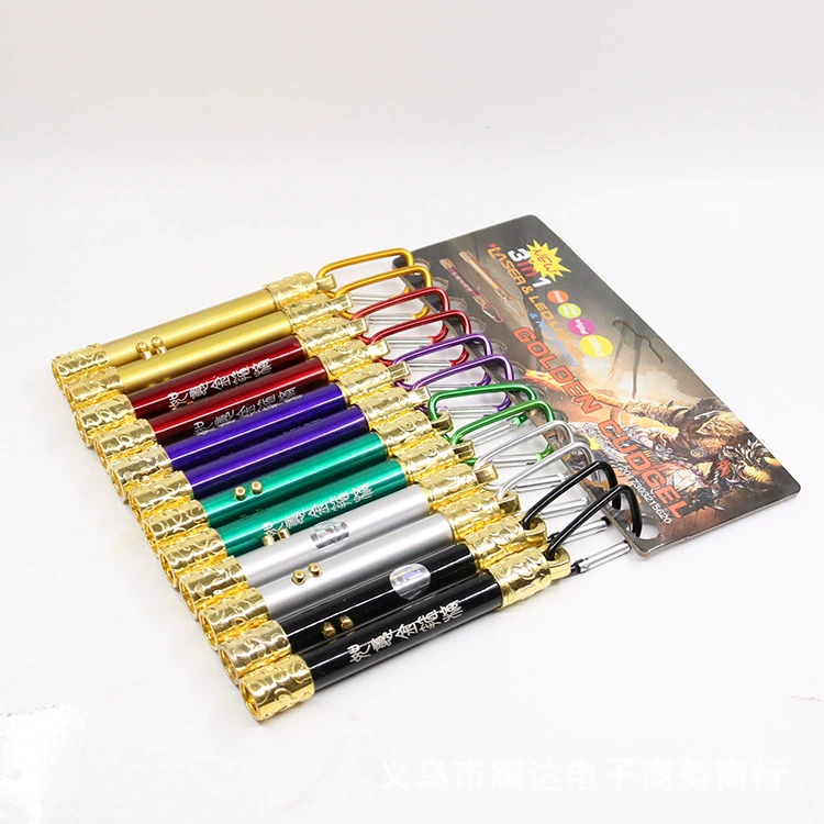 Многофункциональная лазерная указка «три в одном», лампа-детектор валюты с золотым обручем, светодиодное освещение, портативная ультрафиолетовая лампа с защитой от подделки