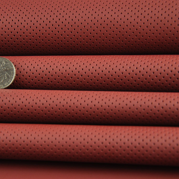 厂家供应头层枣红色纳帕牛皮 汽车方向盘用牛皮 汽车坐垫牛皮现货