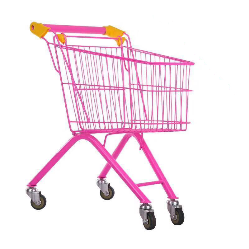 兒童購物車嬰兒手推車寶寶大號手推車小孩玩具購物籃批發壹件代發