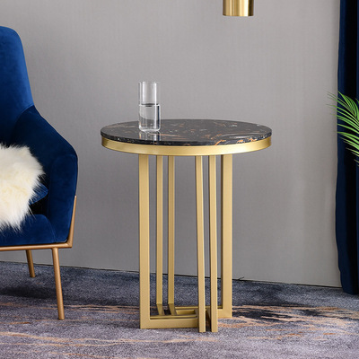 Northern Europe Marble Side table Font originality circular tea table a living room sofa Side table bedroom Bedside Table