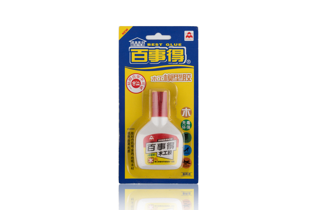 百事得木工胶50g吸塑卡包装