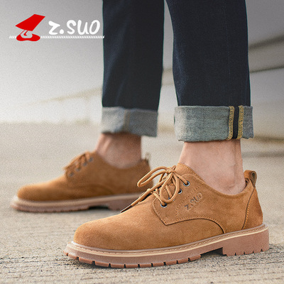 Ropedancing genuine leather Martin shoes England Versatile leisure time Frock shoes Trend Big head shoes leather shoes Low Retro