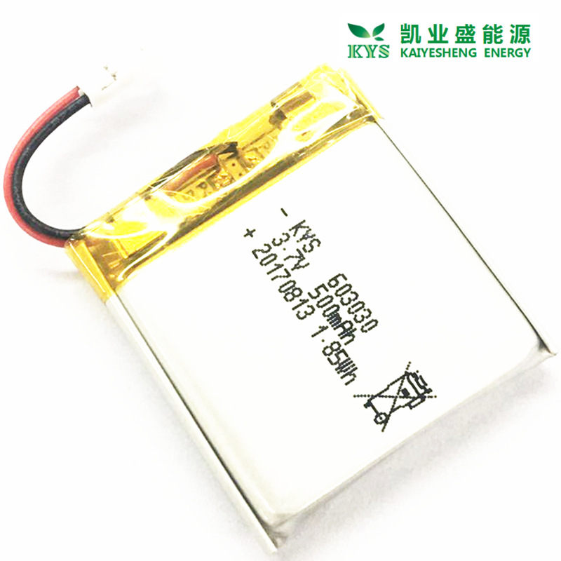 聚合物603030 3.7V 500mAh 653030带KC CQC认证宠物训练器锂电池