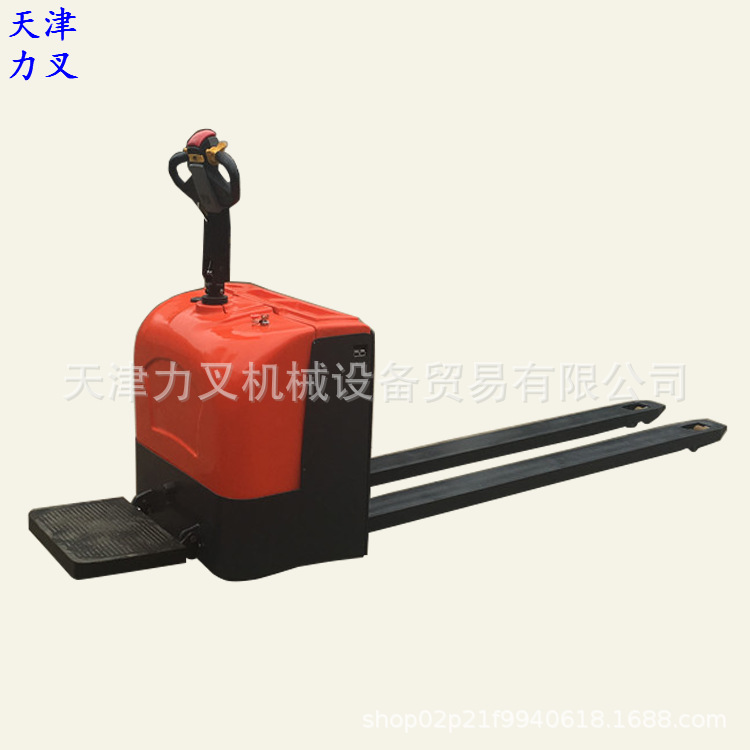 供应2吨叉长1.5米液压搬运车蓄电池托盘车 全电动高起升搬运机