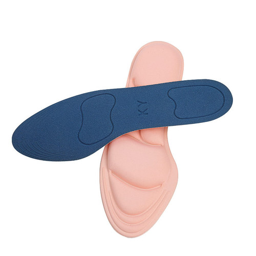 New women's high-heeled shoe insole, sweat-absorbent, breathable and shock-absorbing, soft sponge massage insole, factory direct sales