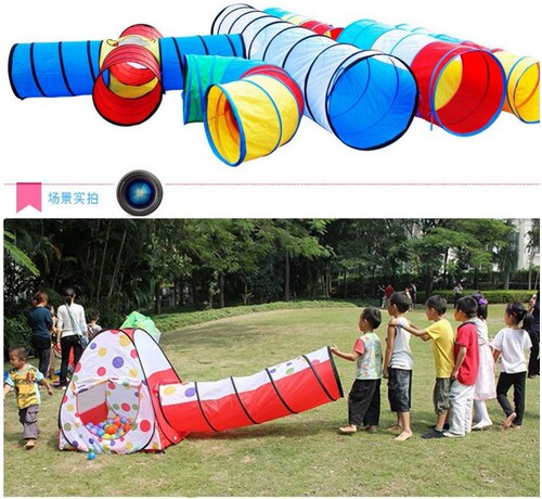 Directly from the manufacturer, Wuzhou Style Sunshine Tunnel Early Education Sensory Integration Training Equipment Children's Toy Drilling Climbing Tube