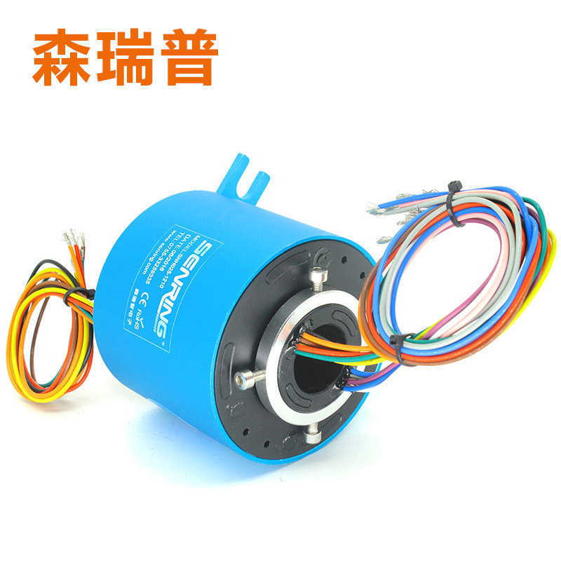 工业级过孔导电滑环 孔径25.4mm 外径86mm 6~24线 可选10A导电