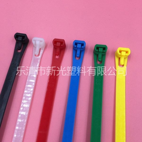 quality green nylon plastic ties (clamps)