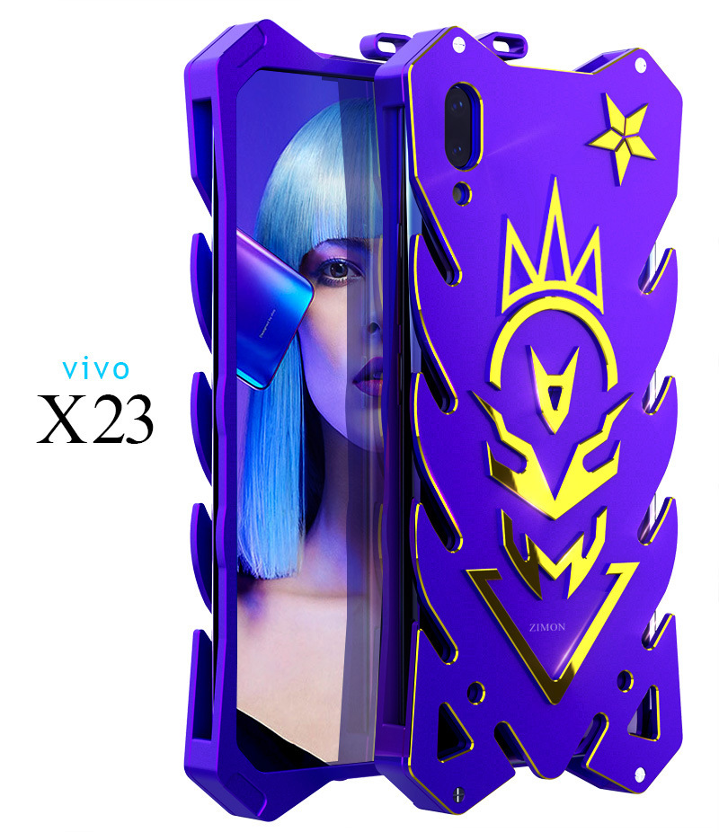 SIMON New THOR II Aviation Aluminum Alloy Shockproof Armor Metal Case Cover for vivo X23