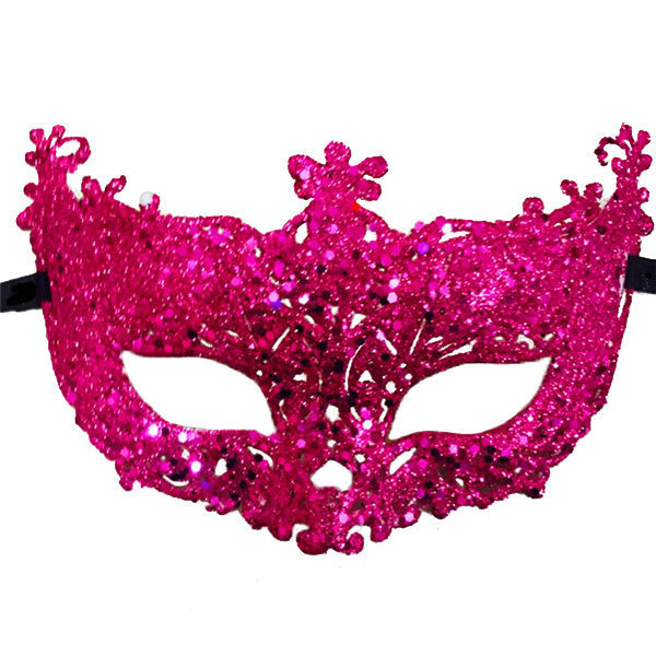 Halloween Glam Funny Solid Color Plastic Holiday Daily Party Mask display picture 4
