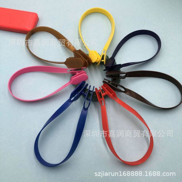 供应批发胶袋叉耳食品袋手挽扣叉耳扣手礼品袋叉耳提手