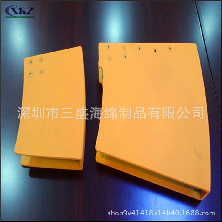 供应 地铁挡板门翼 pu自结皮软闸门定做 高密度pu海绵产品