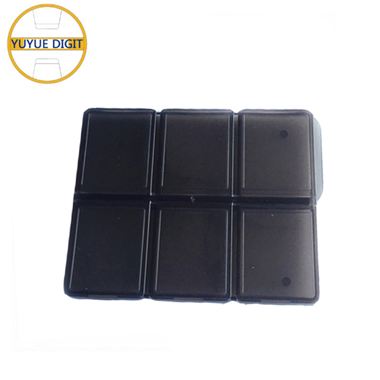 推荐多功能储卡盒 便捷6格sim卡收纳深色单独开盖厚实储存卡盒