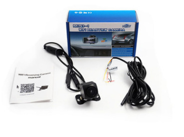 WIFI倒车摄像头无线车载倒车后视摄像头智能高清监控