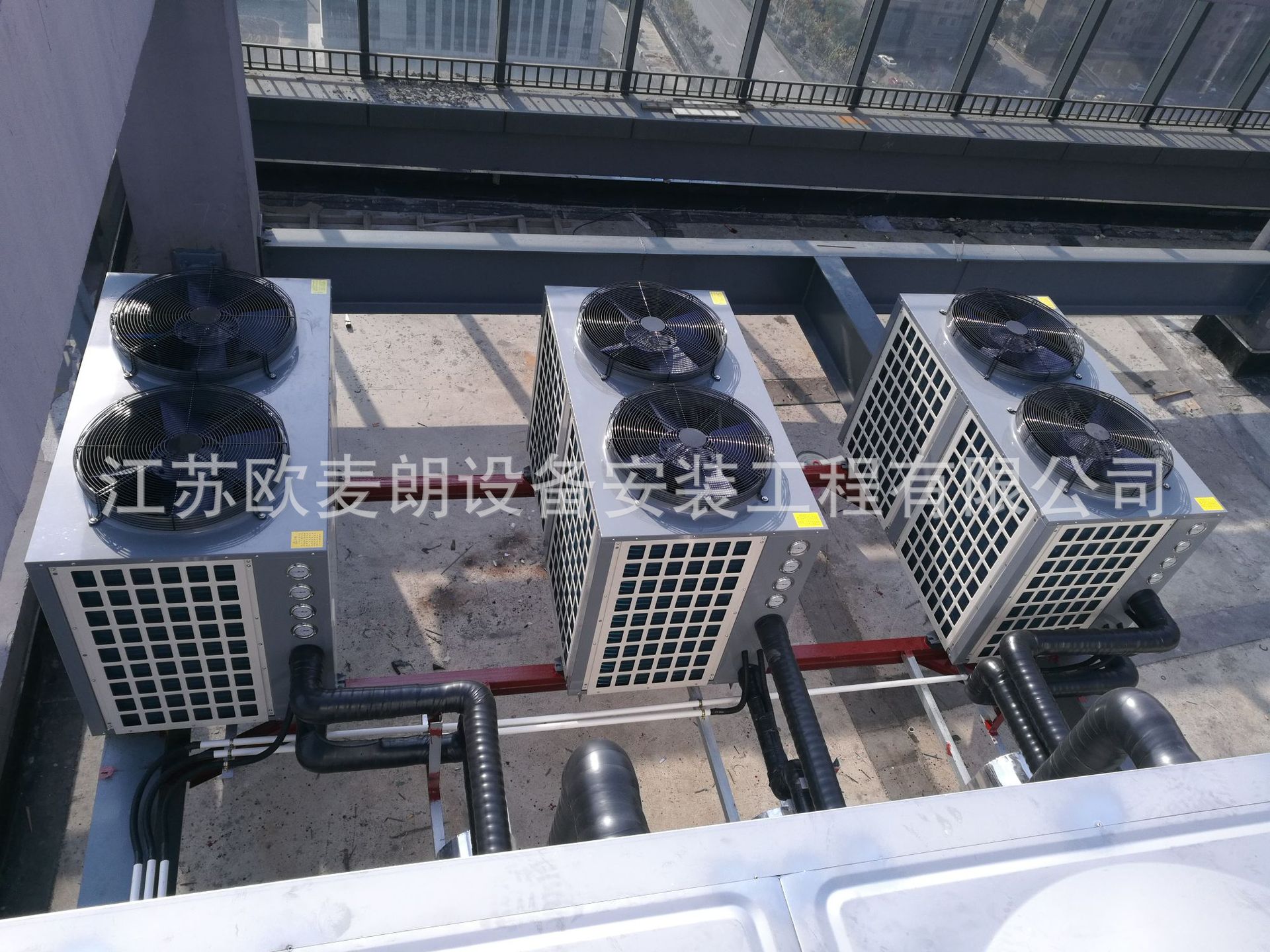 宾馆酒店旅馆民宿公寓专用空气能节能热水器 集中式热水系统厂家