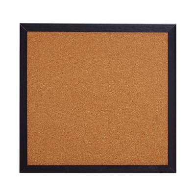 Sun Yu manufacturers Single Black wood frame 30*30cm Soft wood Amazon explosion models thumbtack Cork board