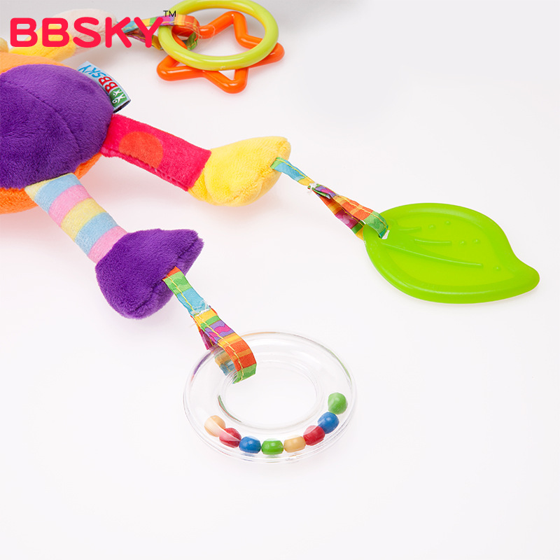 可爱卡通动物风铃婴儿小狗玩具床挂车挂厂家批发详情图4