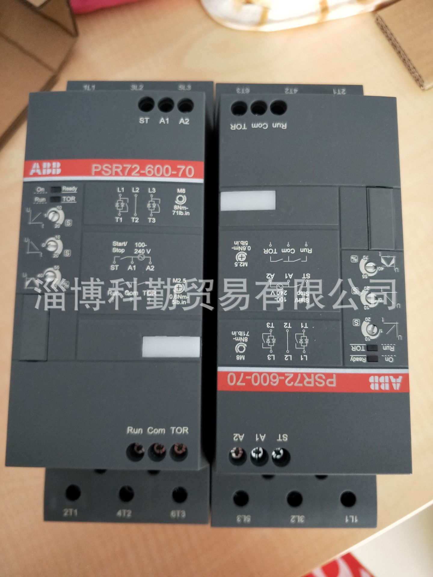 山东供应全新原装ABB软启动器PSR72-600-70减压启动器性能参数