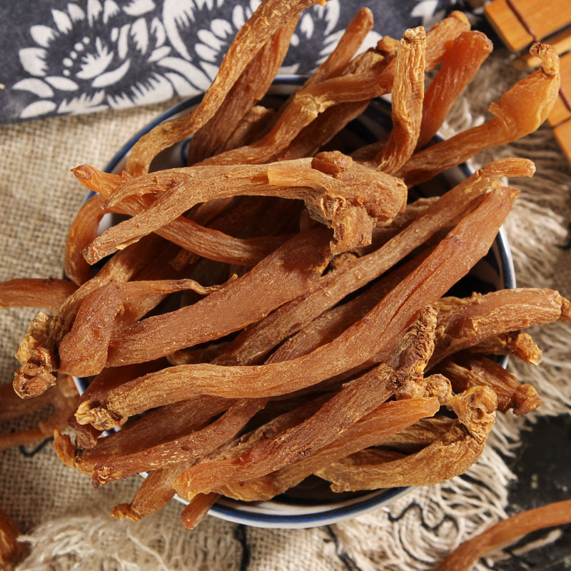 Red Ginseng Root Hong Shen 无糖红参 Dried Whole Root and Slices for Cooking and Decoction 500g quality and texture