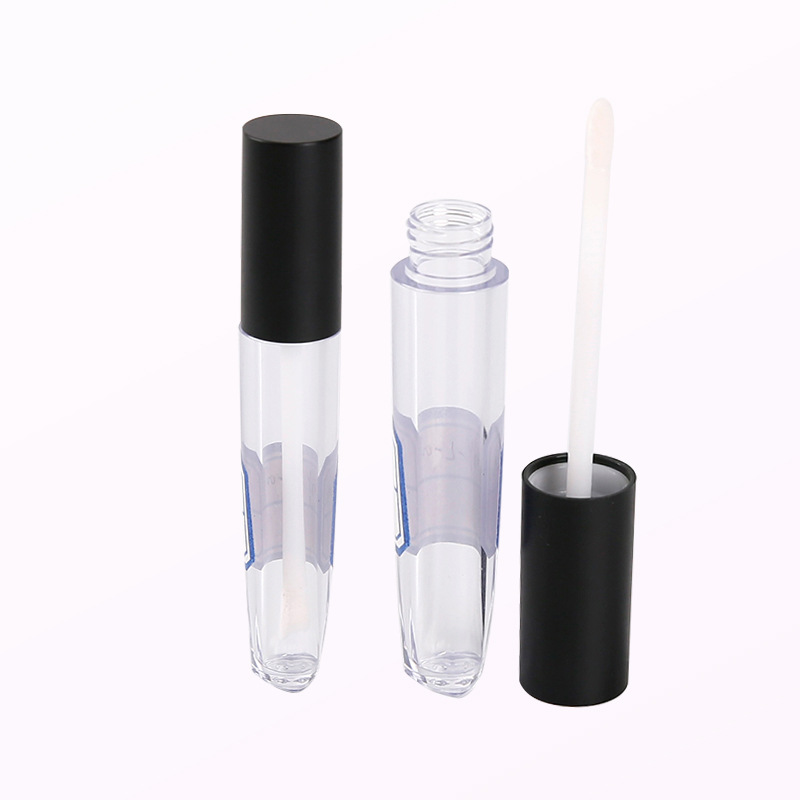 专业定制高档环保化妆品包装唇彩管 精致时尚透明塑料唇彩管