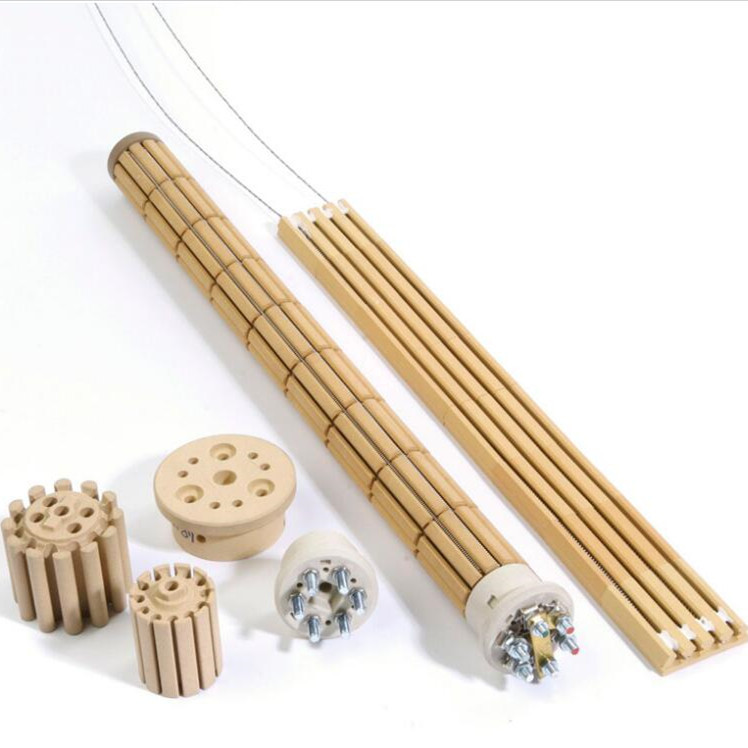 电加热用绝缘瓷套瓷头陶瓷空心柱轮堇青石氧化锆高频电子陶瓷芯