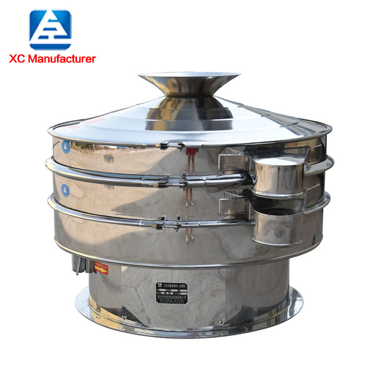 厂家生产除杂震荡筛 潮州烟叶316L震动筛选机 药粉旋转试振动筛