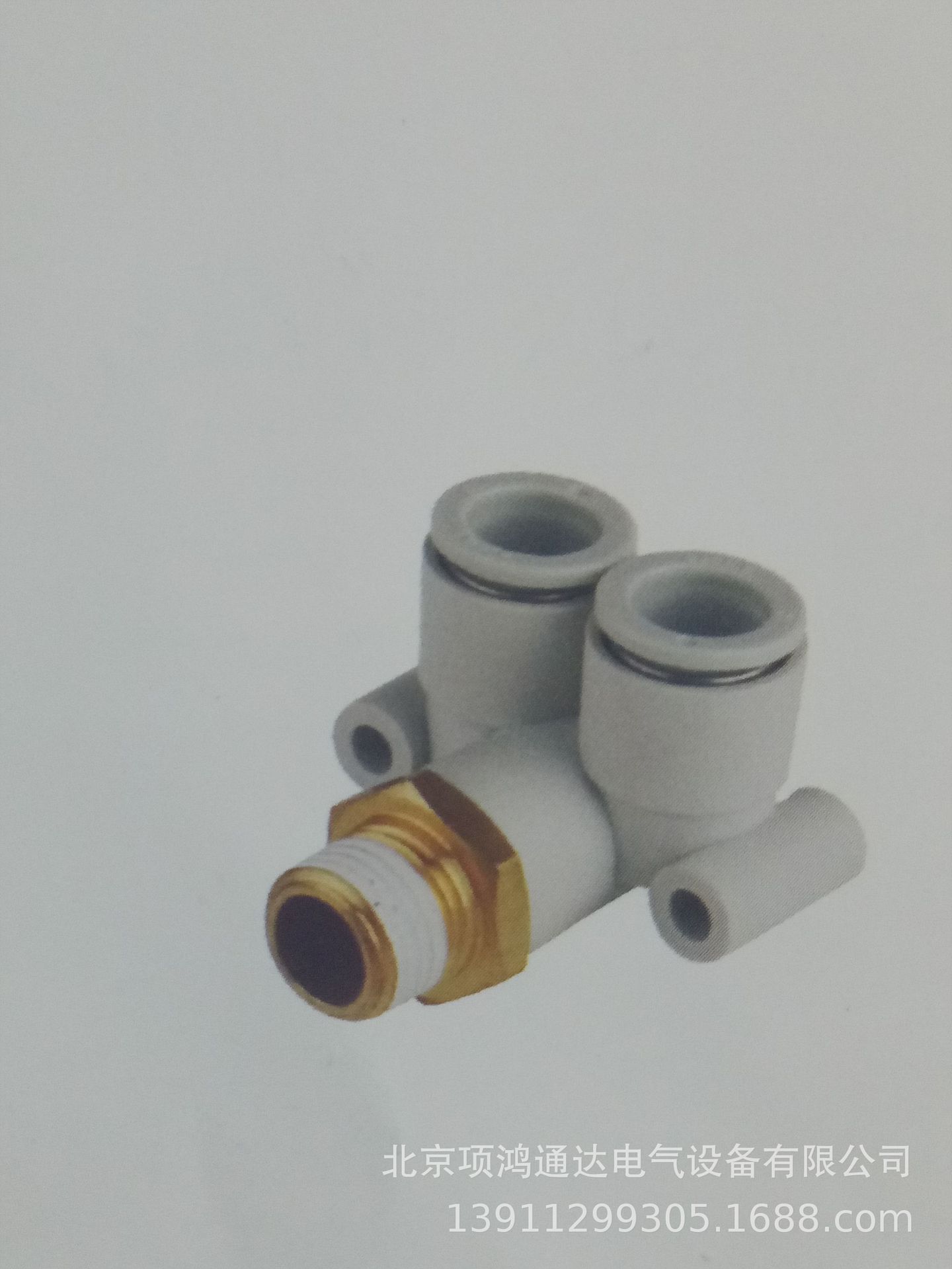 SMC型Y-KQ2LU04/06/08/10-01/02/03AS外螺偏三通气管接头