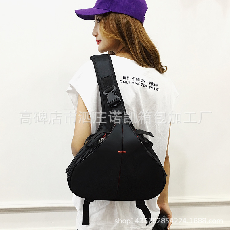 direct deal Camera bag SLR package One shoulder Diagonal Camera bag major Digital Triangle bag customized tool kit