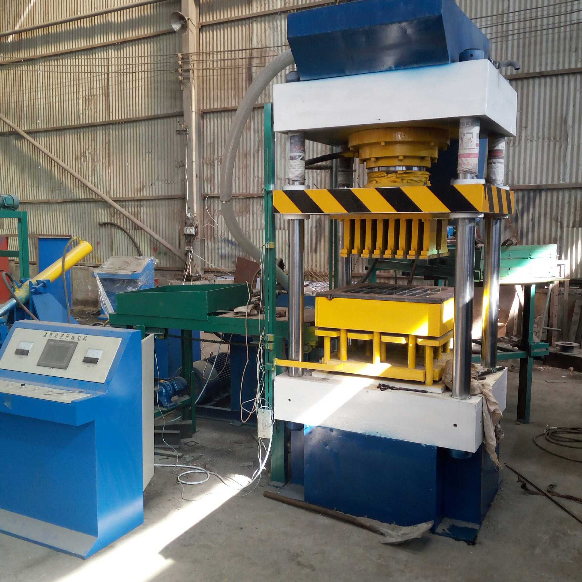 批发HY250液压静压砖机 植草砖机可做草坪砖 八字草坪砖 护坡砖