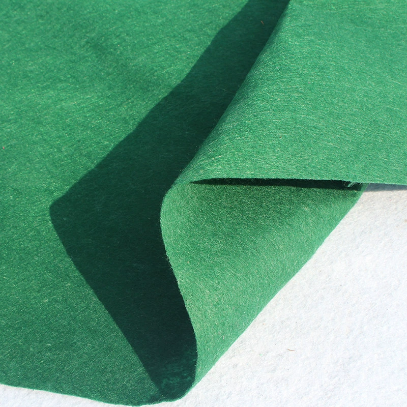 Green disposable carpet non-woven cloth, increased thickness