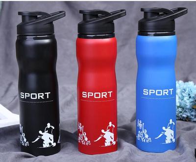 廠家直銷 批發不鏽鋼500-750運動水壺 促銷禮品定制LOGO