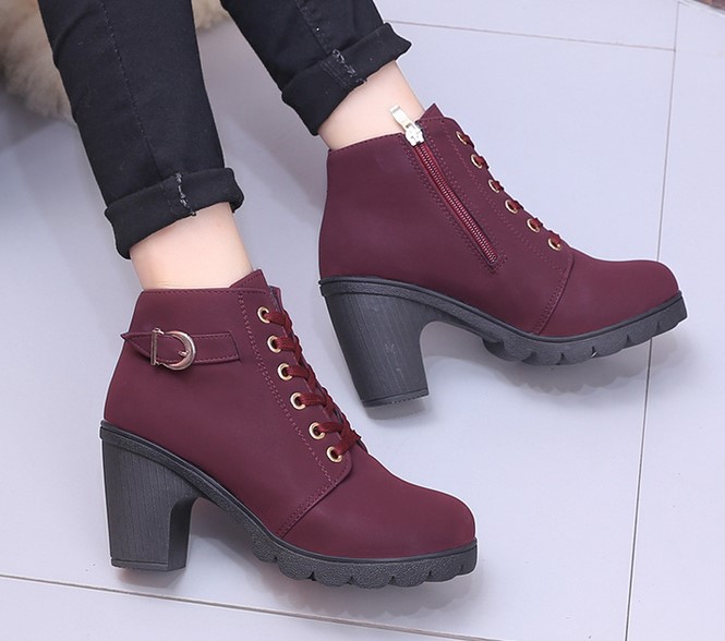 Bottes femme YUYA en Daim - Ref 3354486 Image 34