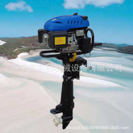 农丰利四冲程8匹船外机 橡皮艇 充气船 冲锋舟舷外机 舷尾机图片