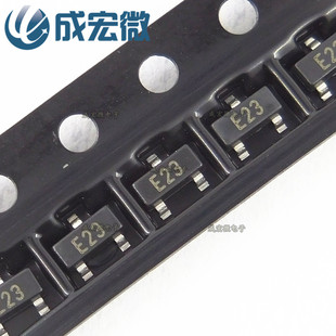 DTC143ZCA Silk ScrEEn E23 SOT23 Smd Crystal Transistor CJ / Long BattEry NEw Spot