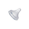 Children's silica gel matte pacifier for new born, wide neck