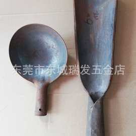 洛阳铲头取土器挖泥铲挖洞铲圆铁锹打桩电线杆坑钓黄鳝小铲子