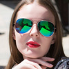 Universal metal sunglasses suitable for men and women, wholesale
