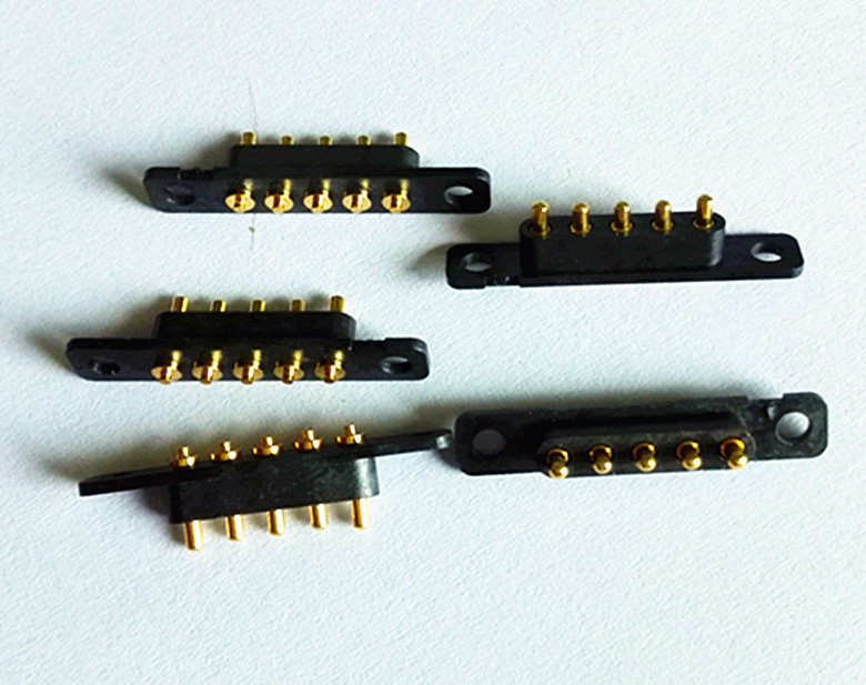 平板电脑键盘5PIN连接器、WIN8无线蓝牙手机充电pogopin连接器