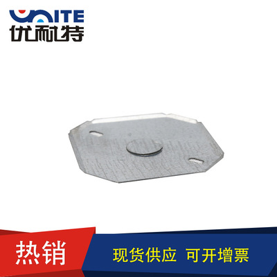 厂家直销86型八角 圆盖板 金属接线盒 灯头盒专用 一件代发