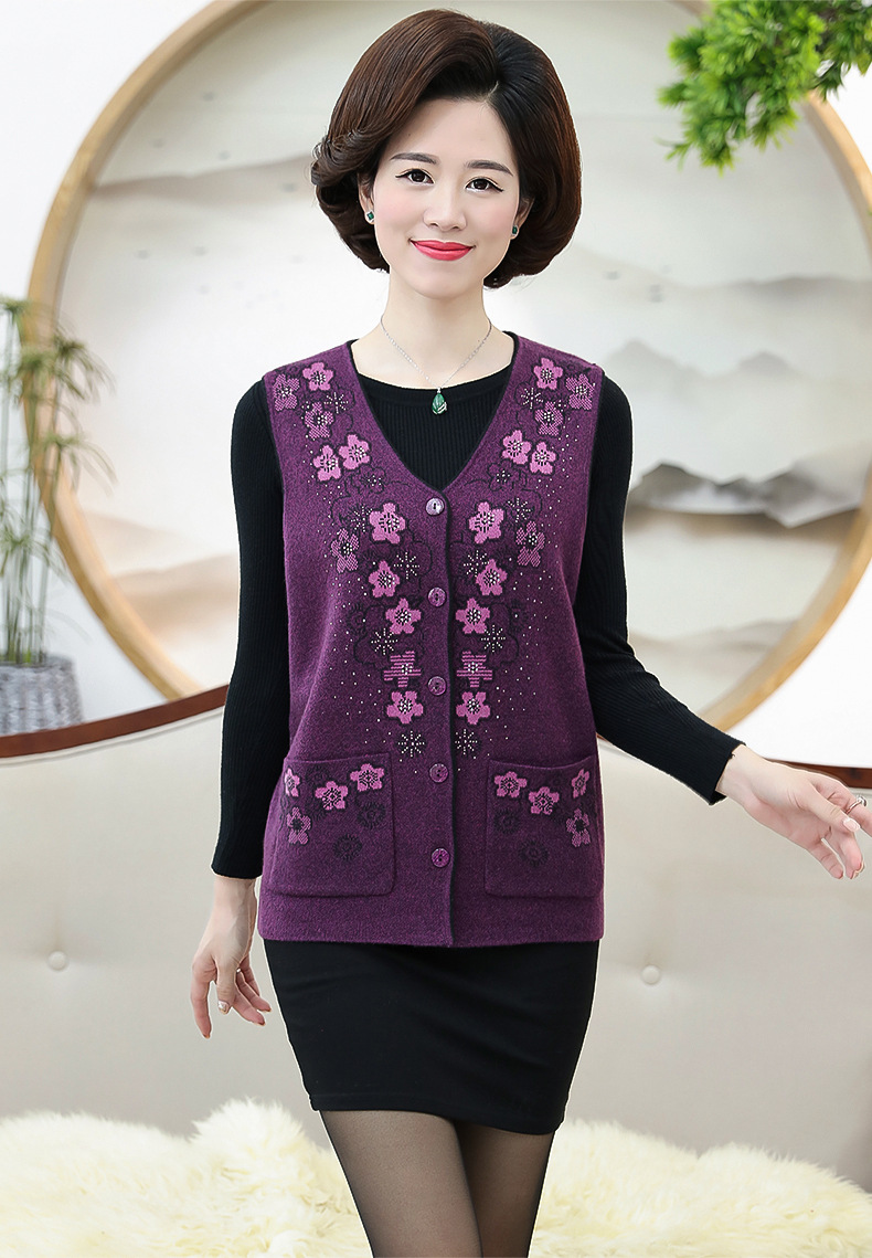 Gilet femme MU MOUTON en Mélangé - Ref 3316851 Image 16