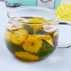 無花果薄荷茶包花茶批發代發薄荷葉金桔干陳皮桑葉花果茶菊花茶