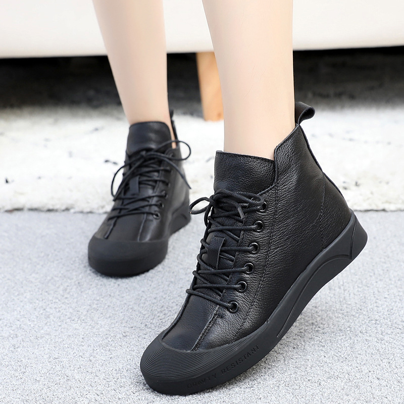 Bottes femme en En cuir - Ref 3354792 Image 1