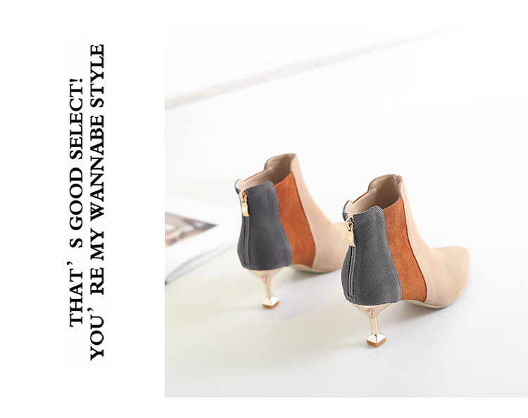 Bottes femme HALINFER  HAN LINGFEI en Gommage - Ref 3355227 Image 11