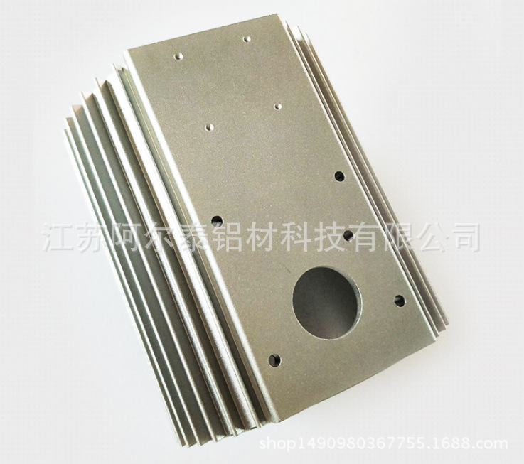 定制加工铝合金电机马达外壳型材 CNC加工车床铣床加工